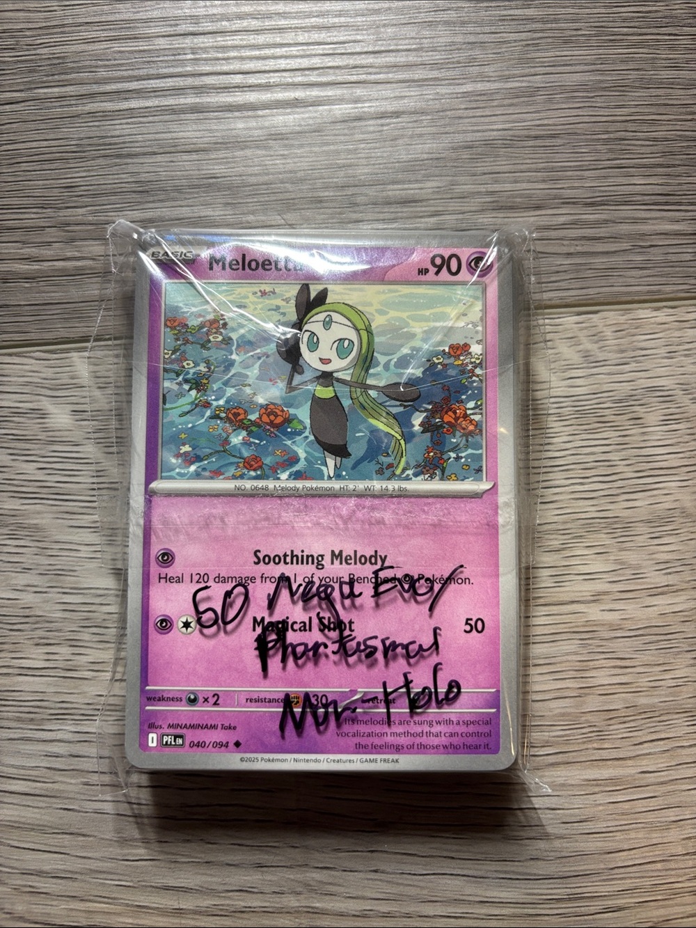 Mega evolution and Phantasmal flames non-holo 50 cards